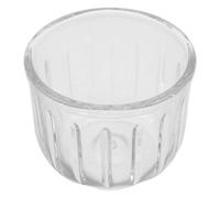 BESPORTBLE Baby Food Mill Glass Bowl: 0.3L Food Processor Replacement Part Freezer-Safe Container Easy-Clean Kitchen Accessory Heat-Resistant Mixing Glassware