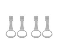 BESPORTBLE Baby Pull Up Rings for Playpen - 4pcs Playpen Accessories Standing Walker for Infants - Baby Crib Pull Rings, Walking Assist Tools for Nursery Bed, Play Pen Hand