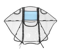 BESPORTBLE Baby Stroller Rain Cover Waterproof - Windproof Shield Dustproof for Pram Pushchair Wagon Cart - Clear Stroller Rain Cape Transparent Baby Carriage Weather Cover