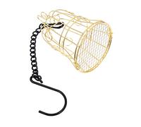 BESPORTBLE Balcony Hanging Bird Feeder Cage for Parrots and Small Birds Outdoor Parrot Toy Fine Craftsmanship for Garden Feeding Stations