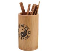 BESPORTBLE Bamboo Divination Kit with 12 Chinese Fortune Telling Sticks and Bamboo Bucket for I Ching Feng Shui Learning and Accurate Predictions Novelty for Adults and Teens