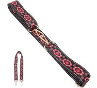 BESPORTBLE Banjo Adjustable Strap with Retro Printed Design and Heavy-Duty Load Capacity Suitable for Banjo and Bass Players Vintage Style