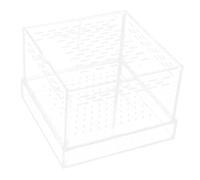 BESPORTBLE Barley Worm Breeding Box Acrylic Habitat for Meal Worms Reptile Accessories Spider Enclosure