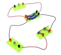 BESPORTBLE Basic Electricity Discovery Experiment Kit with Series Parallel Circuits for High School Students and Beginners Educational Physics Lab Set for Stem Learning and Electronics