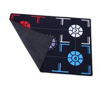 BESPORTBLE Basketball Footwork Training Mat Youth Silent Pad with Anti-Slip Base for Indoor Skill Development and Dribble Practice Lightweight Exercise Equipment for Teens and Adults