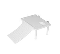 BESPORTBLE Basking Platform for Turtles Combination Quadrangle Climbing Platform and Ornament for Turtle Tank Easy to Clean Creating An Inviting Environment for Your Pet