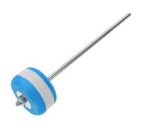 BESPORTBLE Bass Drum Pedal Beater Felt Hammer Head Stripes Rod Drum Replacement Part for Studio Practice