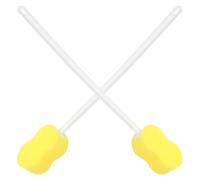 BESPORTBLE Bath Scrubber 2pcs Long Handled Sponge with PP Stick for Body Exfoliation and Back Cleaning During Shower