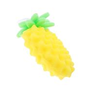 BESPORTBLE Bath Scrubber Sponge Cartoon Pineapple Design Gentle Exfoliating Shower Sponge for Newborns and Boy Girl Soft Body Cleaner for Delicate Skin Promotes Circulation and Itch Relief
