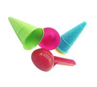 BESPORTBLE Beach Ice Cream Cone Set for Fun Sand Play Set Outdoor Beach for Promotes Coordination and Creativity for Birthday Parties Parks and Seaside Fun