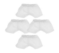BESPORTBLE Bear Shorts Dolls Underwears for Children 11X6Cm Soft Comfortable Plush Material Cute Charming Design Clothes for Stuffed Animals Pretend Play 4Pcs Set