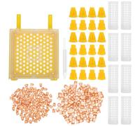 BESPORTBLE Bee Queen Rearing Box Set for Efficient Queen Rearing with Plastic Material and User-friendly Design Beekeeping Tool Kit for Bee Hive in Garden or Balcony