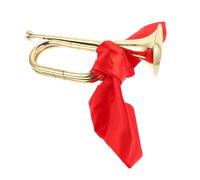 BESPORTBLE Beginner Brass Wind Instrument Trumpet Bugle Horn for March Musician Student Learn Easy Portable Musical Performance