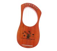 BESPORTBLE Beginner Harp Lyre Harp Stringed Lyre for Childrens Musical Instruments Delicate Natural for Adults