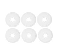 BESPORTBLE Bike Rear Wheel Protector 6Pcs 5.31" Wear-Resistant Plastic Flywheel Guard for Mountain and Folding Bike Use