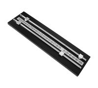 BESPORTBLE Billiards Score Keeper Board Rectangular High Density Board Wall Mounted Professional Grade Scoreboard with Dual Tracks for Snooker and Pool for Competition and Game Rooms