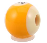 BESPORTBLE Billiards Training Ball Stroke Trainer for Pool Table with Resin Material and Orange Colour, Designed for Cue Stability Enhancement and Stroke Correction during Training Sessions