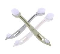 BESPORTBLE Birdcage Cleaner Brush Dual Head Brush for Parrot Dog Small Animal Cages Pet Cage Cleaning Tool