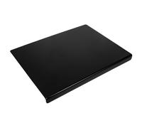 BESPORTBLE Black Acrylic Kitchen Cutting Board Non-Slip Anti-Warping Chopping Surface for Fruit Vegetable and Meat with Elegant Black Finish Sturdy Construction and Slip-Resistant Design for