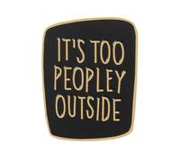 BESPORTBLE Black Alloy Enamel Pin Brooch with Fine Workmanship and Delicate Design Easy to Clip Clothes Brooch for Proms and Celebrations Stylish Fashion Accessory Random Color
