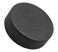 BESPORTBLE Black Foam Hockey Puck for Ice Hockey Training and Practice Lightweight Pu Material Sturdy Small Training Ball Suitable for Outdoor and Indoor Use Adults