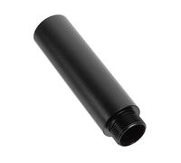 BESPORTBLE Black Microphone Stand Extension Tube 5/8 Inch Metal Mic Rack Arm Support Compatible Microphones for Studio and Live Performances