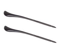 BESPORTBLE Black Wooden Dulcimer Practice Mallets for Replacement, Suitable for Professionals and Amateurs, Sturdy Instrument Accessories for Performance and Training