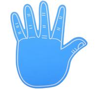 BESPORTBLE Blue Eva Giant Foam Finger Gloves Creating a Lively Atmosphere with Separated Fingers Comfortable Cheering Supplies for Sports Fans at Celebrations and Cheerleading Events