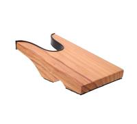 BESPORTBLE Boot Jack Boot Remover Jack Wooden with Rubber Heel Protector Equestrian Clubs and Hotels Wood Finish