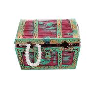 BESPORTBLE Box Aquarium Treasure Box Decor Fish Tank Decoration Miniature Ornament for Aquatic Environments Non Fading Case for Home Office Use