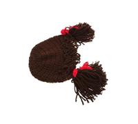 BESPORTBLE Boy Girl Cap Knit Hat Carnival Warm Crocheted Cabbage Patch Pigtails for Girls Boys