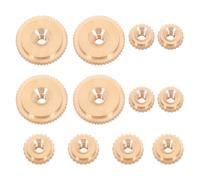 BESPORTBLE Brass Clock Hand Nuts with Exceptional Durability for Wall Clocks 12pcs Easy and Precise Fixation Suitable for DIY Enthusiasts