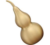 BESPORTBLE Brass Gourd Pendant Openable Lid Small Copper Feng Shui Wealth Statue Decorative Hanging Ornament for Home and Office Table Décor