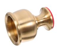 BESPORTBLE Brass Offering Cup Small Portable Metal Goblet Smooth Polished Water Cup for Buddhist Worship Desktop Decoration Chalice