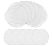 BESPORTBLE Breast Pads Breastfeeding 12pcs Reusable Cotton Nursing Inserts Highly Absorbent Leakproof Pads for New Moms Postpartum Use