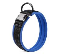 BESPORTBLE Breathable Dog Collar Reflective Dog Collar Puppy Id Adjustable Luminous