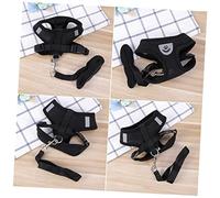 BESPORTBLE Breathable Mesh Dog Vest Harnesses Pet Vest with Chest Back Strap Adjustable for Small to Medium Dogs Black