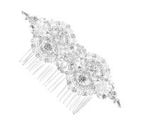 BESPORTBLE Bridal Hair Comb with Artificial Diamonds Elegant Wedding Headpiece for Women Chic Rhinestone Hair Accessory for Parties Birthdays Special Occasions All