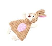 BESPORTBLE Brown Plush Dog Chew with Sound Making Cartoon Animal Design