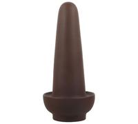 BESPORTBLE Brown Red Stoneware Fish Tank Breeding Cone for Angelfish and Shrimp Aquarium Use Decorative Breeding Places Spawning Barrel Suitable for Fish Tank