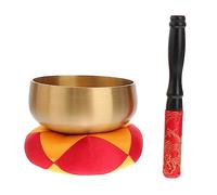BESPORTBLE Buddha Sound Bowl Meditation Bowl Singing for Yoga and Healing Spiritual Home Decor Meditation Stick Relaxing Buddha for Garden