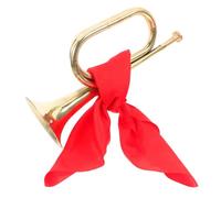 BESPORTBLE Bugle Copper Material Beginners Trumpet Instrument with Comfortable Grip and Rich Powerful Tone, Portable Handheld Horn for Bands and Performance Suitable for School Orchestra