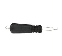 BESPORTBLE Button Hook Zipper Pull Dressing Aid Tool for One Hand Operation Durable Iron and Abs Plastic Comfortable Grip Handle Fastening and Zipper Pulling Assistant