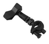 BESPORTBLE Cable Clips with Tripod Design Adjustable Microphone Stand and Microphone Clip Expansion Head Easy to Use and Reliable Phone Holder for Mic Stand, for Streaming and Recording
