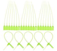 BESPORTBLE Cable Tie Labels 100Pcs Plastic Wire Straps with Locking Teeth for Workshop Office Garage Anti-Tampering and Anti-Counterfeiting Use