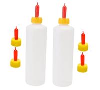 BESPORTBLE Calf and Lamb Feeding Bottles 2 Sets of Multi-Use Goat Milk Feeders for Small Livestock Nursing Sturdy and Easy to Clean for Newborn Animals