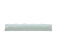 BESPORTBLE Calligraphy brush rest Calligraphy Brush Pen Holder Ceramic Light Green Bamboo Joint Style Anti-skid Design Paperweight Holder for Brush Pens in Traditional Simple and Beautiful