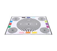 BESPORTBLE Camera Lens Test Chart for Security Camera Focus Calibration with Paper Material and Userfriendly Design Suitable for Lowlight Conditions and Different Environments