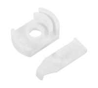 BESPORTBLE Camper Fridge Door Latch, 1 Set White PLA Lock for Fridge Door Compatible with Dometic RM2333, Easy Installation for Refrigerator Door and Freezer in RV