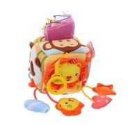 BESPORTBLE Car Seat Stroller Hanging Mobile for Crib and Bassinet Portable Sensory Activity with Gentle Colors and Cute Shapes Easy Installation for Boys and Travel